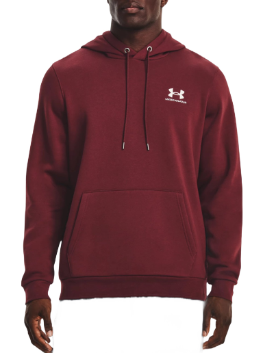 Pulover Under Armour Hoodie Essential Fleece Rdeča | 1373880-690