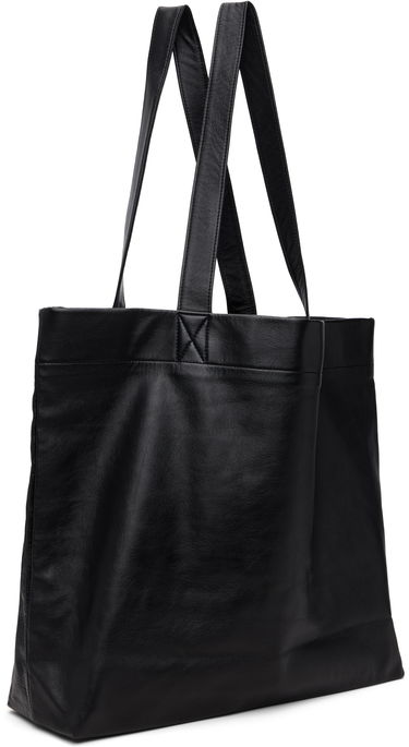 Tote bag Yohji Yamamoto Yohji Yamamoto Signature L Tote Črna | DM-I05-791, 2