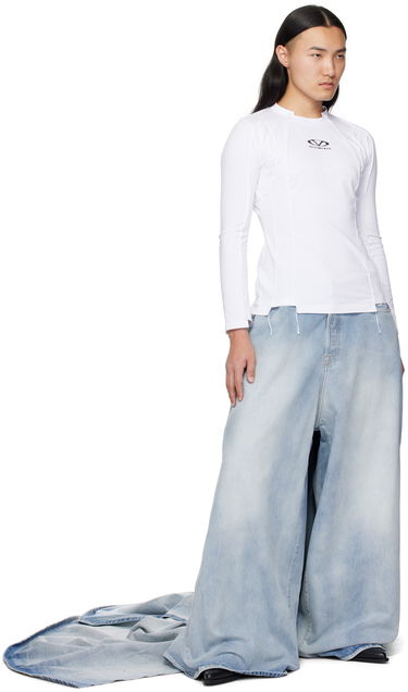 Kavbojke VETEMENTS Vetements Train Jeans Modra | UA66PA500L, 3