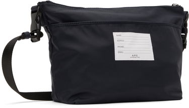Torba za čez ramo A.P.C. A.P.C. Trek Satchel Bag Mornarica | PAAFH-H61734, 2