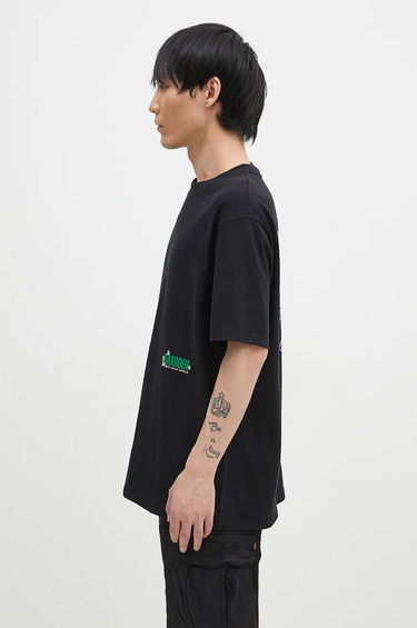 Majica Barbour Leonard Graphic T-Shirt With Print Črna | MTS1353, 1