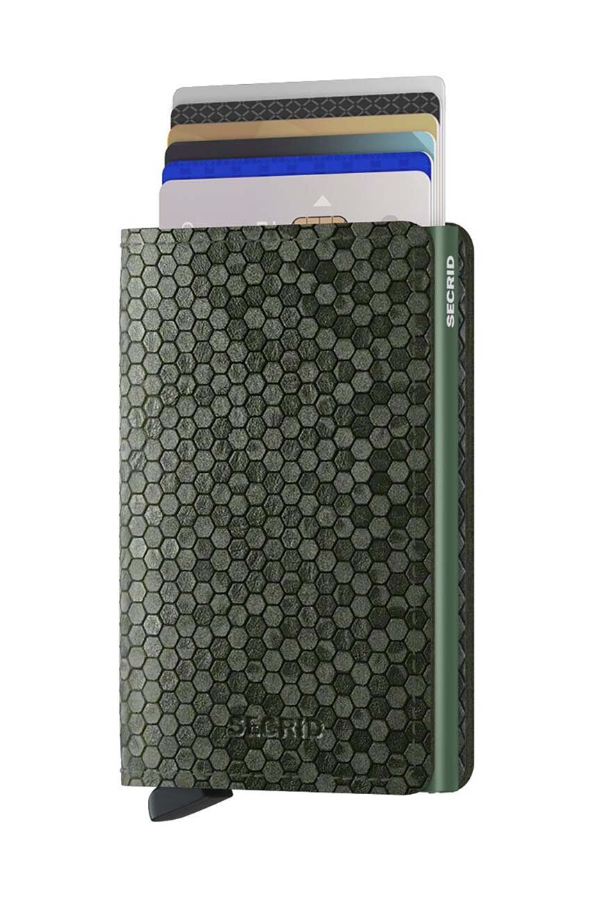 Denarnica Secrid Slimwallet Hexagon Wallet Zelena | SHe.Green, 1