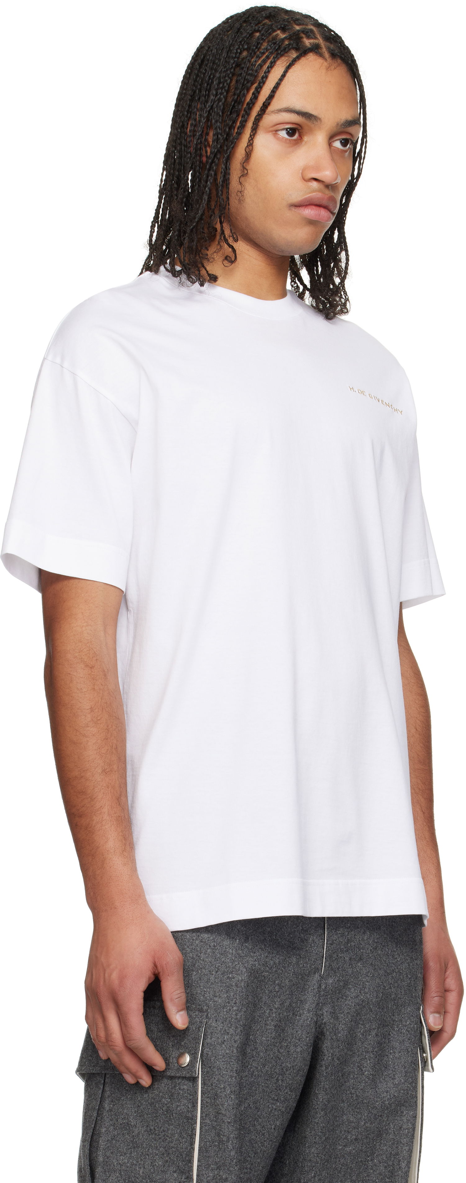 Majica Givenchy Givenchy Regular Fit Tee Bela | BM71MGGYPW100, 1