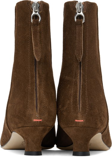 Oblačila Aeyde Aeyde Zoe Suede Ankle Boots Rjava | A11-AB-ZAZSS35KT-223-990-022, 1