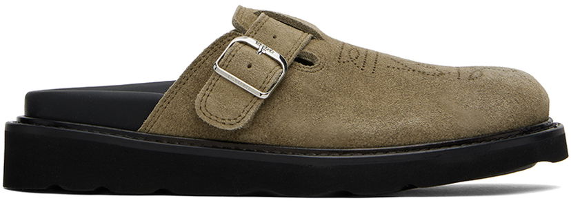 Oblačila KENZO Kenzo Paris 'Kenzo Matto' Clogs Zelena | FE52MU050L56