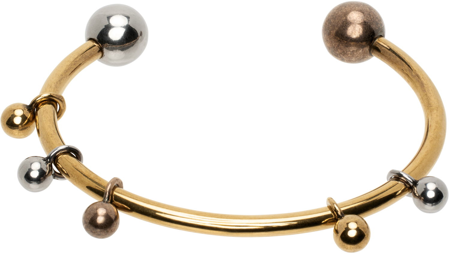Zapestnica LEMAIRE Lemaire Rattle Bracelet with Charms Kovinski | JW0077 LO036, 0
