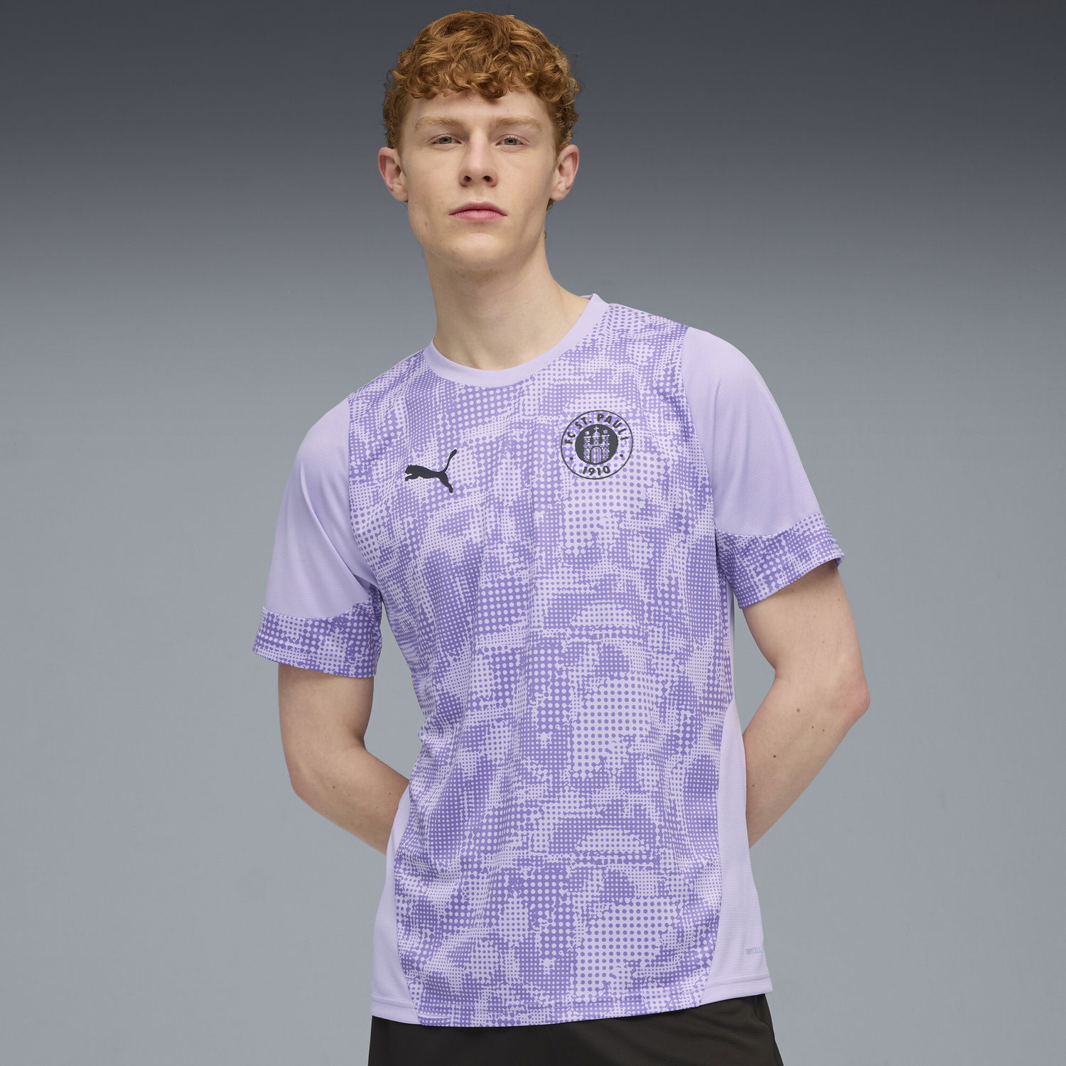 Dres Puma FC St. Pauli Men's Training Jersey Lila | 783575_10, 1