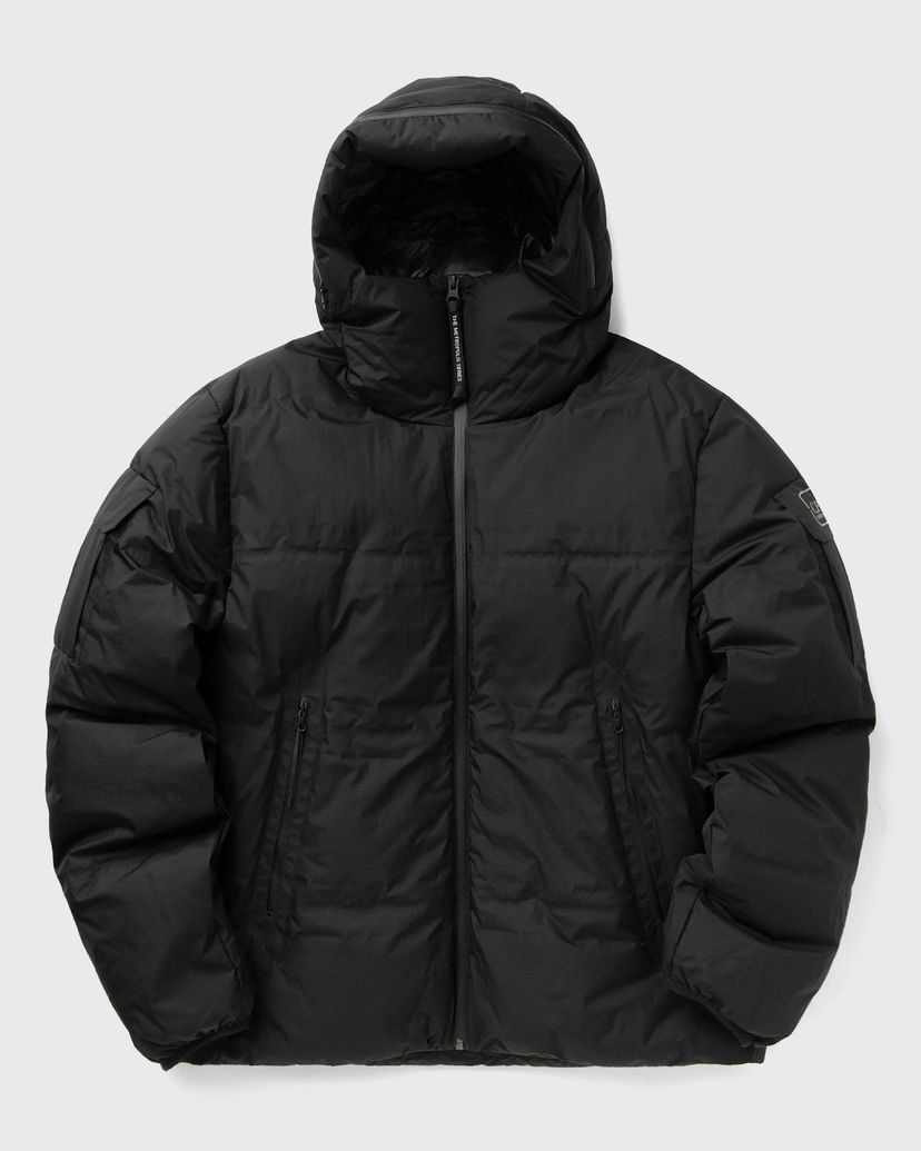 Puhovka C.P. Company Medium Metropolis Series Hooded Puffer Jacket Črna | 19CLOW009A110400A-999
