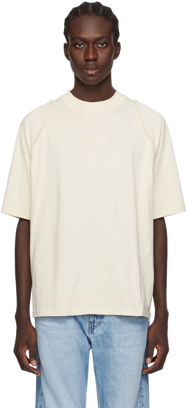 Majica Jacquemus Les Classiques 'Le T-Shirt Camargue' T-Shirt Bež | 24E245JS198-2312