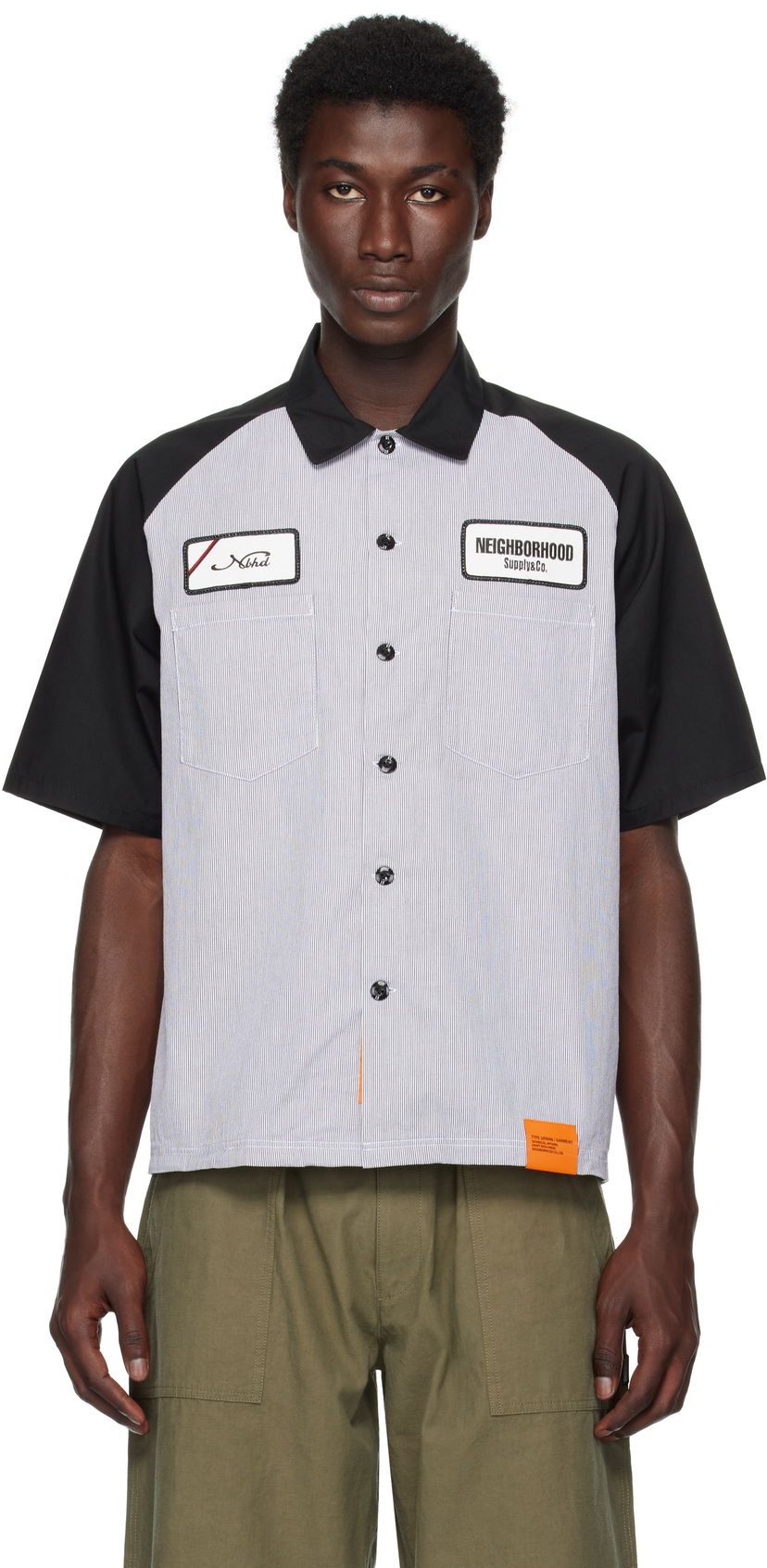 Srajce Neighborhood Neighborhood Classic Work Shirt Bela | 251TSNH-SHM04