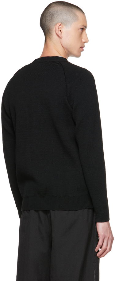 Pleteni pulover Comme des Garçons Homme Deux Lochaven of Scotland Zip Cardigan Črna | DH-N504-051, 2