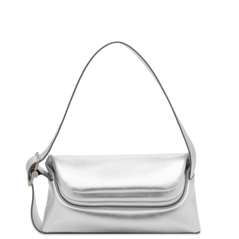 Torba za čez ramo OSOI Folded Shoulder Bag Kovinski | 23SB010-16-03