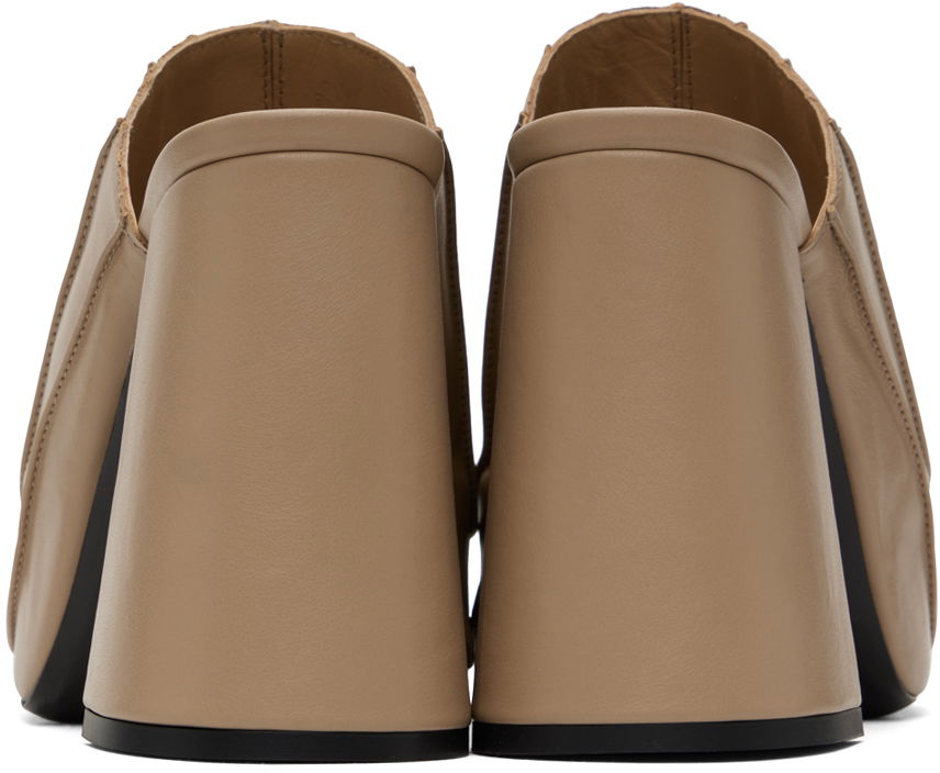 Modni dodatki BY FAR BY FAR Brad Heeled Sandals Bež | 23PFBRAMTPNAP, 1