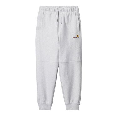 Hlače Carhartt WIP American Script Jogging Pant "Ash Heather" Turkizna | I027042_482_XX, 6