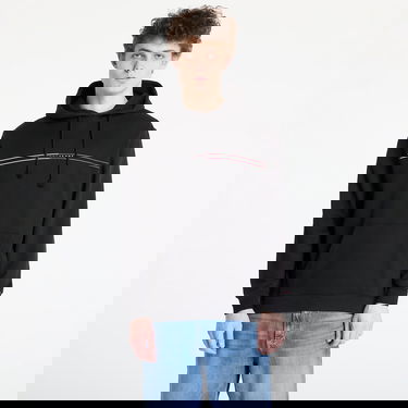 Pulover Tommy Hilfiger Tommy Jeans Regular Entry Graphic Hoodie Črna | DM0DM20847 BDS, 0