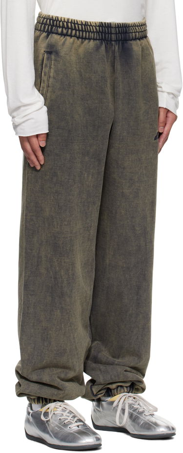 Trenirka We11done We11done Teddy ID Jogger Sweatpants Zelena | WD-TA2-25-708-U-CH, 1