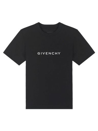 Majica Givenchy Reverse Slim Fit T-Shirt Črna | BM71653Y6B 001