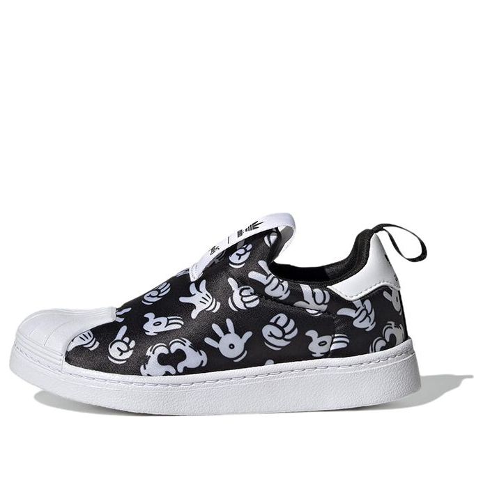 Superge in čevlji adidas Originals Disney x Superstar 360 'Mickey's Hands' Črna | GX1872