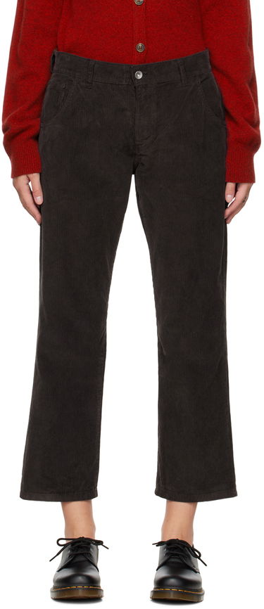 Hlače YMC Corduroy Pants Rjava | Q4TAL, 0