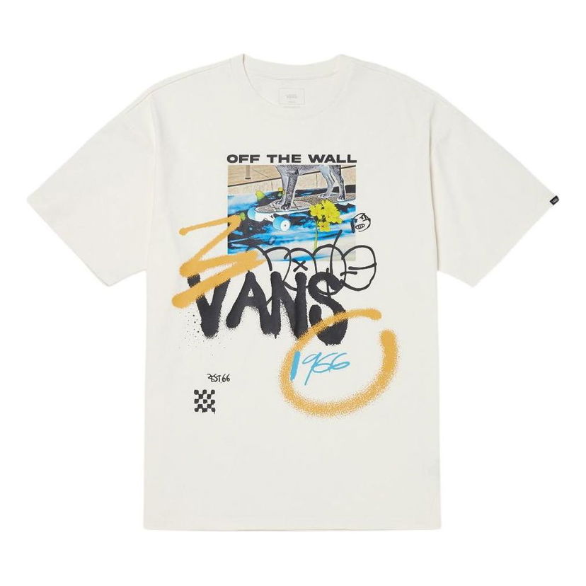 Majica Vans College Graphic T-Shirt Bela | VN000GPTFS8