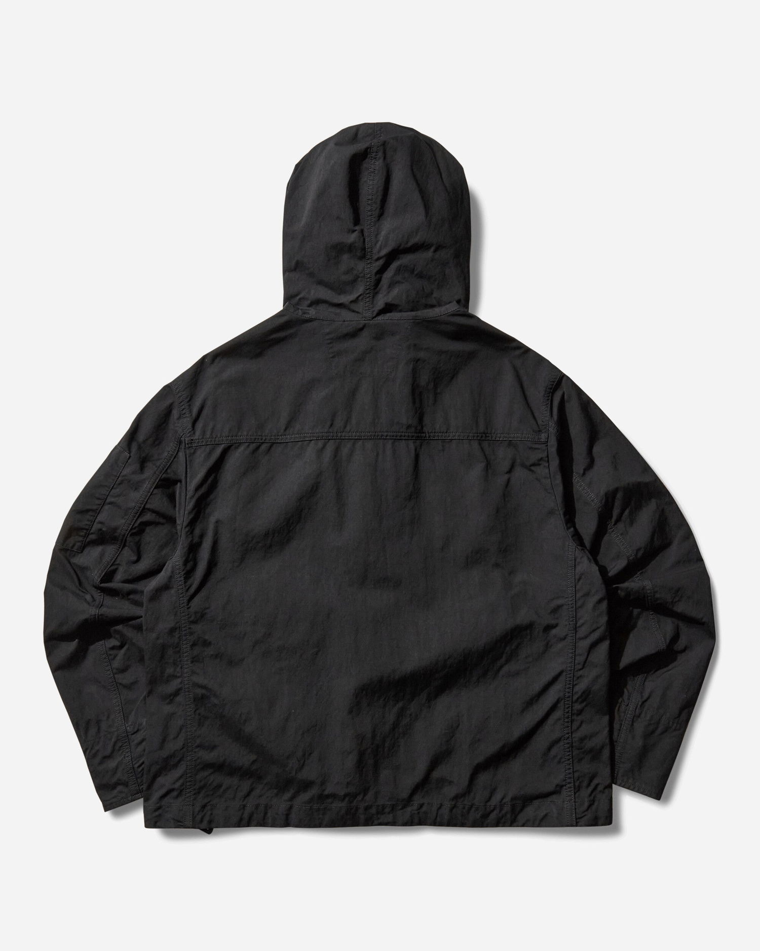 Jakna C.P. Company Hooded Twill Jacket Črna | 19CMOW069A-110305G 999, 0
