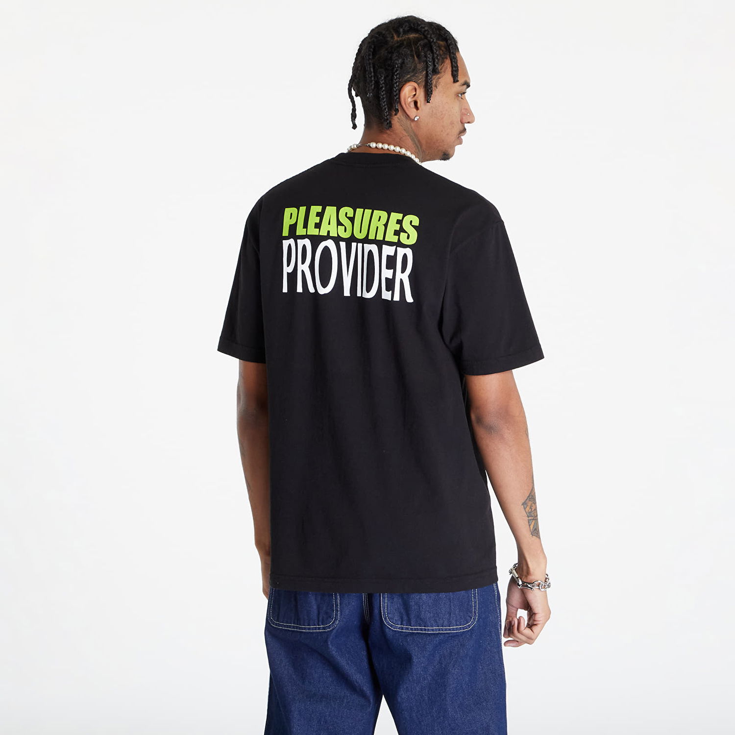 Majica Pleasures x N.E.R.D Provider Črna | P23N005 BLACK, 1