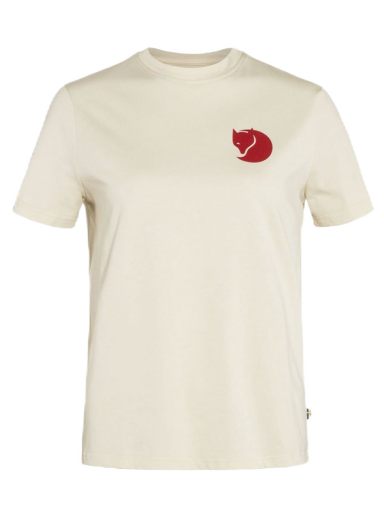 Majica FJÄLLRÄVEN Fox Boxy Logo Bela | F87153-113