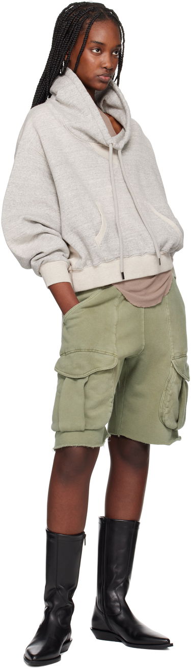 Kratke hlače R13 R13 Multipocket Relaxed Sweat Shorts Zelena | R13WK253-001BD, 3