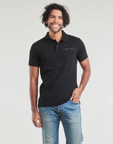 Polo majica GUESS NOLAN SS POLO Črna | M4RP6-KBL51-JBLK, 0