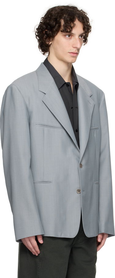 Jakna LEMAIRE Lemaire Tailored SB Blazer Zelena | JA1075 LF414, 4