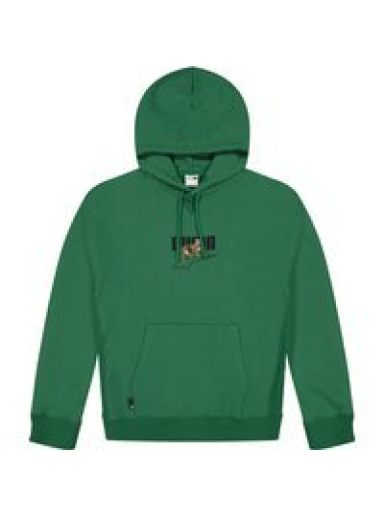 Pulover Puma DOWNTOWN Graphic Hoodie Zelena | 538244 37