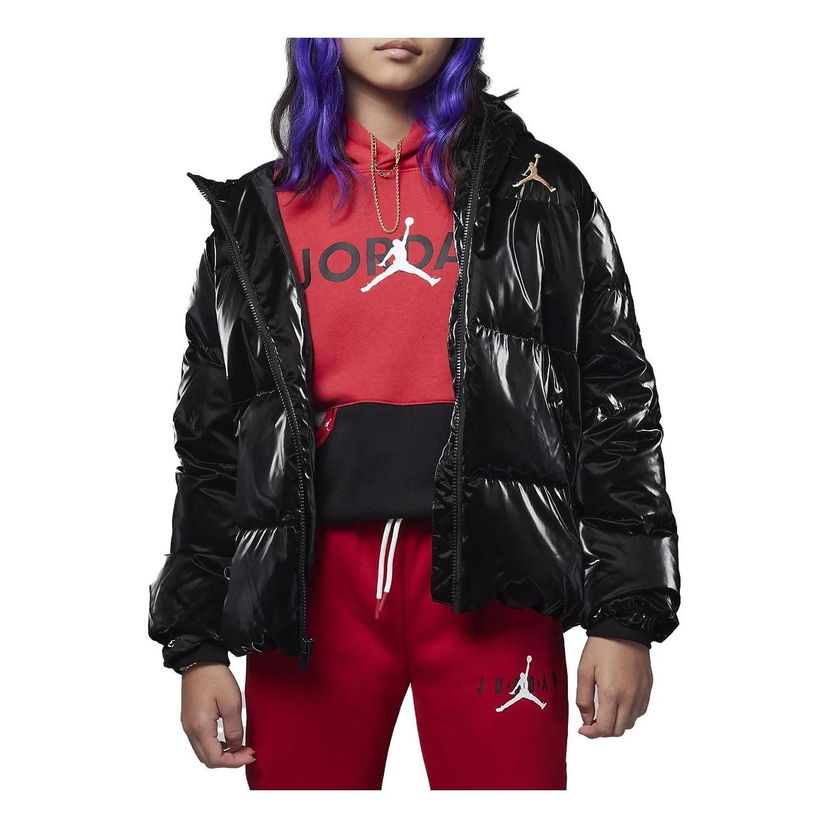 Puhovka Jordan Air Jordan Warm Down Jacket Črna | FB9266-010