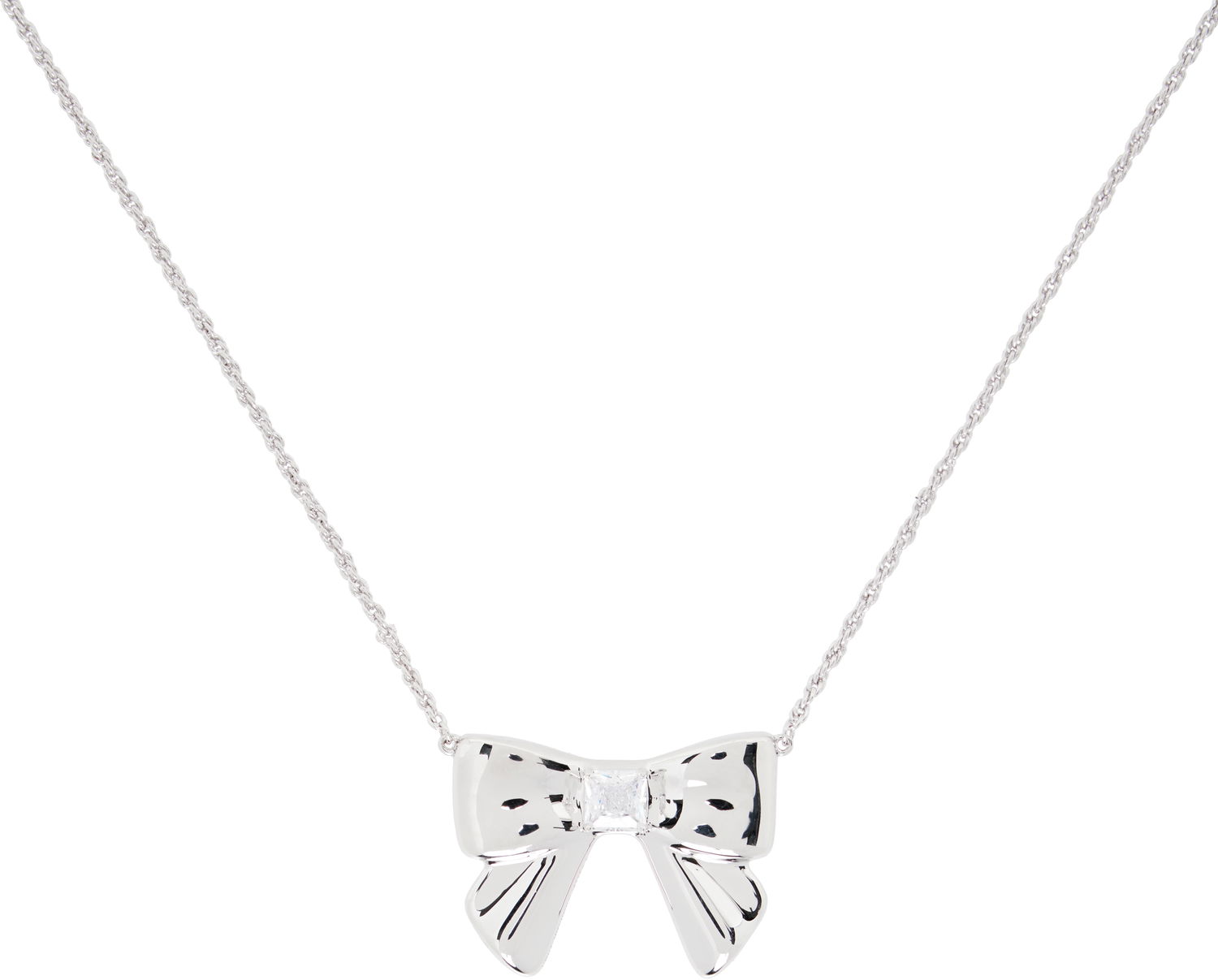 Ogrlica SHUSHU/TONG SHUSHU/TONG YVMIN Edition Bowknot Necklace Roza | 25639PNK00NN, 1