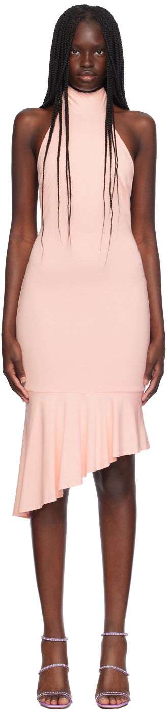 Obleke Miaou Miaou Karina Midi Dress Roza | 5028TJBWIL