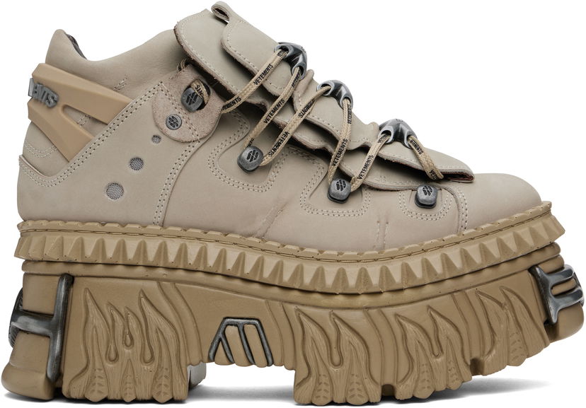 Oblačila VETEMENTS VETEMENTS New Rock Fire Platform Bež | UA66SN100S