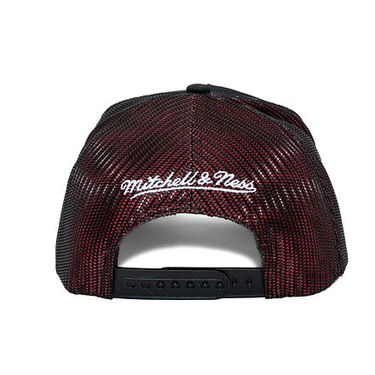 Kapa Mitchell & Ness Mitchell & Ness NBA Tremor Trucker Snapback Hat Miami Heat Črna | HT11505-MHEBLCK, 3