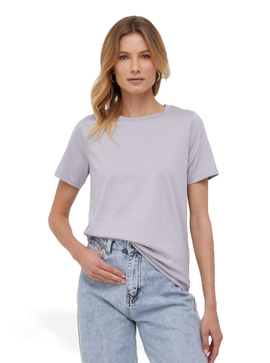 Majica CALVIN KLEIN Round-neck Tee Lila | K20K205410