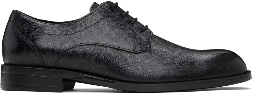 Oblačila BOSS BOSS Leather Derbys Črna | 50536145