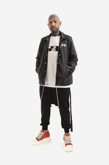 Vetrovka Rick Owens Snapfront Jacket Črna | DU01B7782.NDEP3, 1