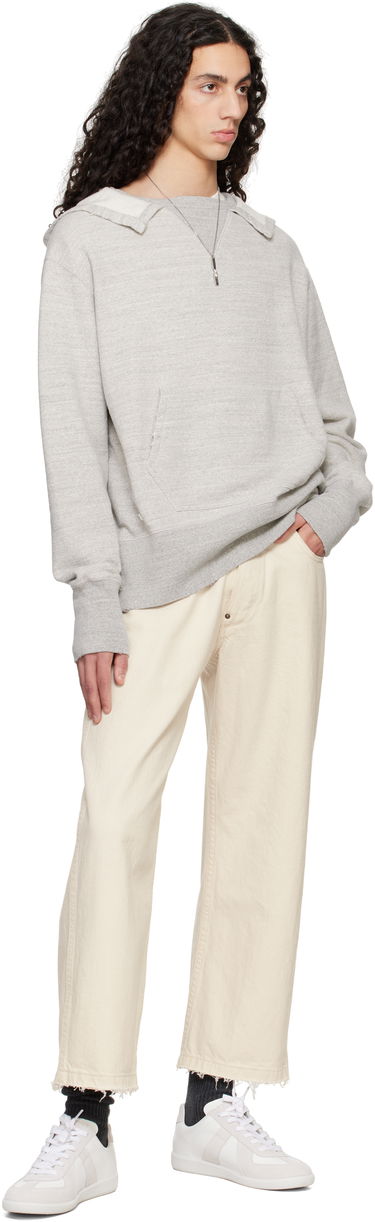 Pulover Maison Margiela Maison Margiela Stamp Logo Hoodie Siva | S50GU0231 M25015, 3