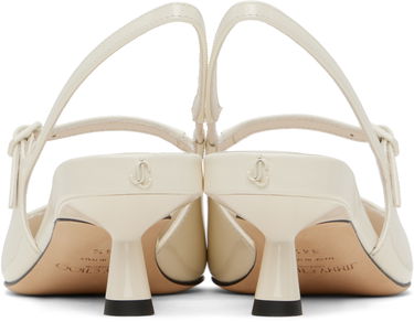 Superge in čevlji Jimmy Choo Jimmy Choo Didi 45 Slingback Pumps Bela | DIDI 45, 1