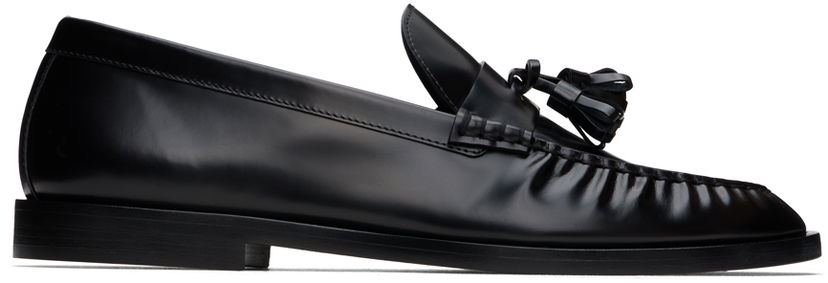 Superge in čevlji The Row Leather Loafers Črna | F2042-L60