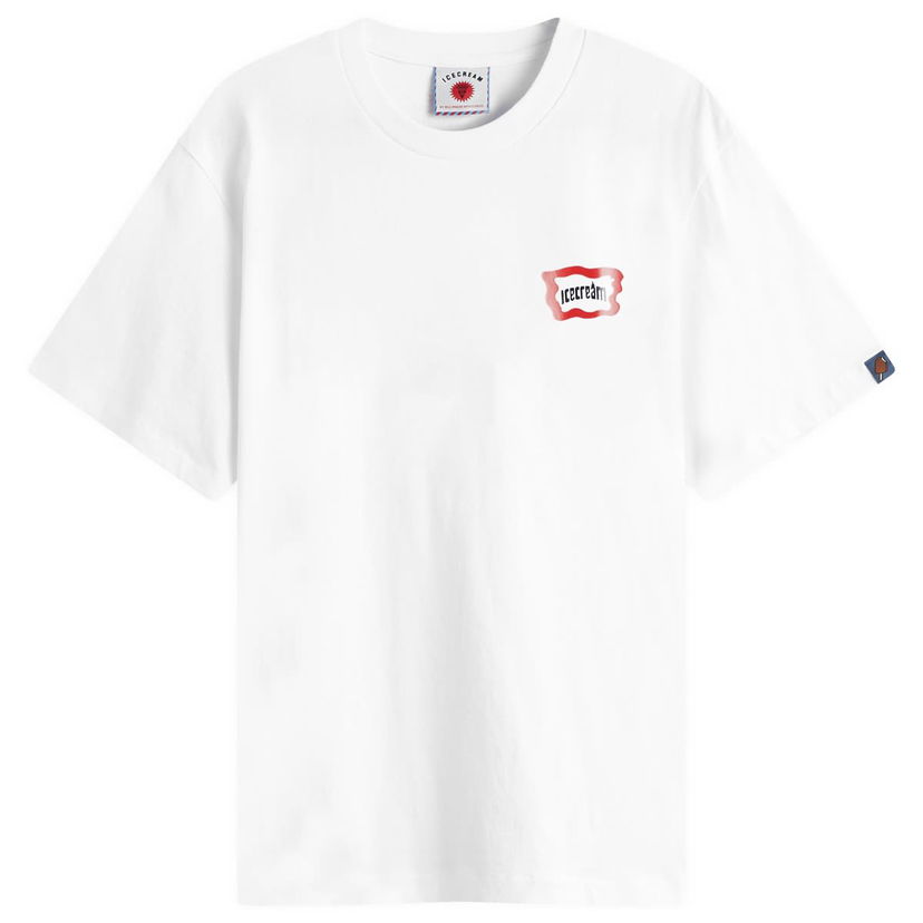Majica BBC IceCream ICECREAM Roundabout T-Shirt, Size Large Bela | IC24460-WHT