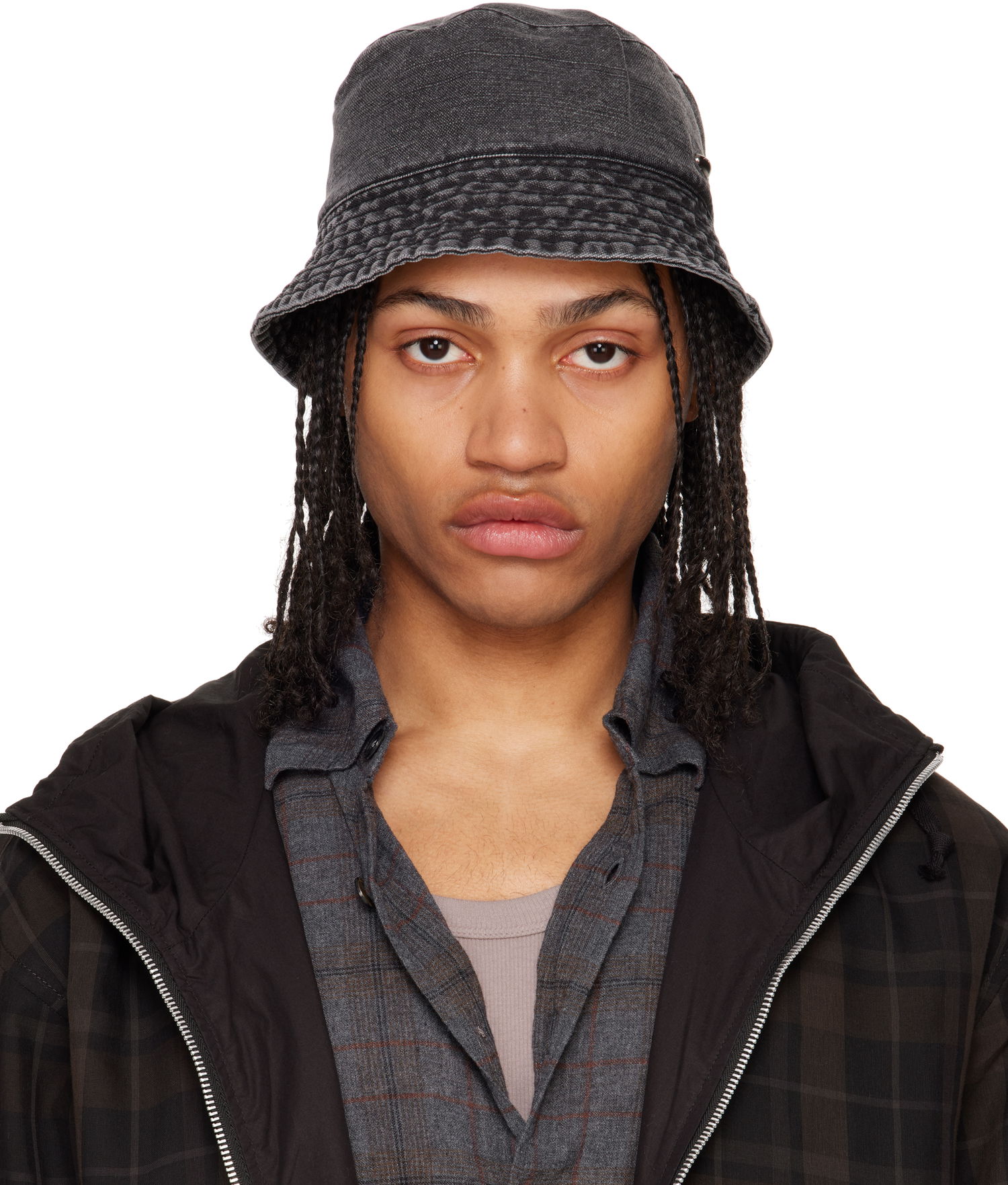 Klobuk OUR LEGACY Our Legacy Canvas Bucket Hat Siva | A2258BWB, 0