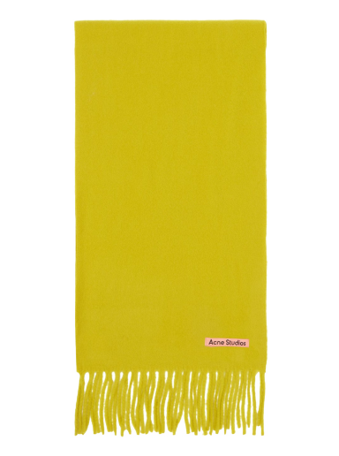 Šala Acne Studios Skinny Fringe Scarf Zelena | CA0218-