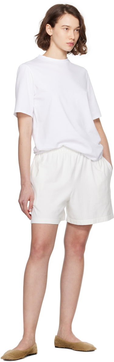 Kratke hlače The Row The Row Gunty Shorts Bela | 7875-K526, 3