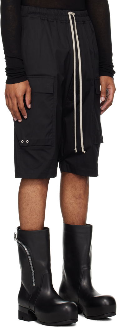 Kratke hlače Rick Owens Rick Owens Concordians Cargo Pods Shorts Črna | RU02E1389 TE, 1