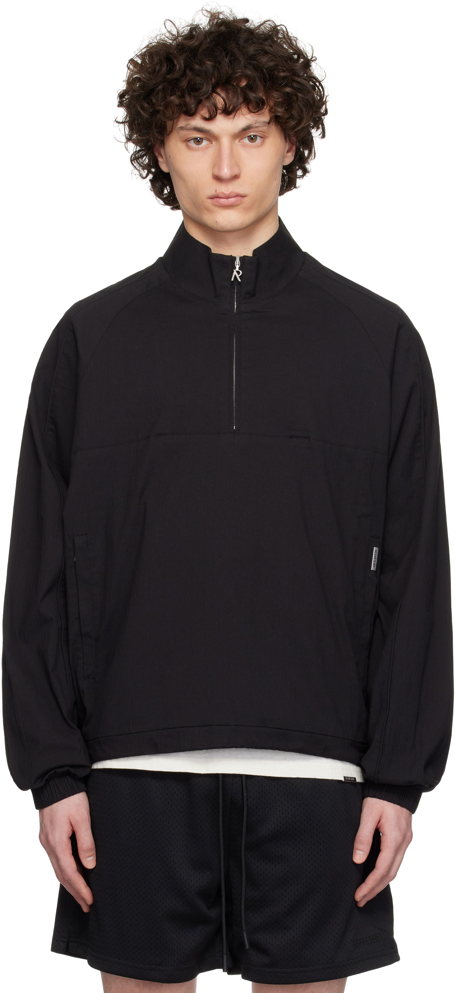 Vetrovka Represent Clo Represent Quarter Zip Jacket Črna | MLM1805, 0