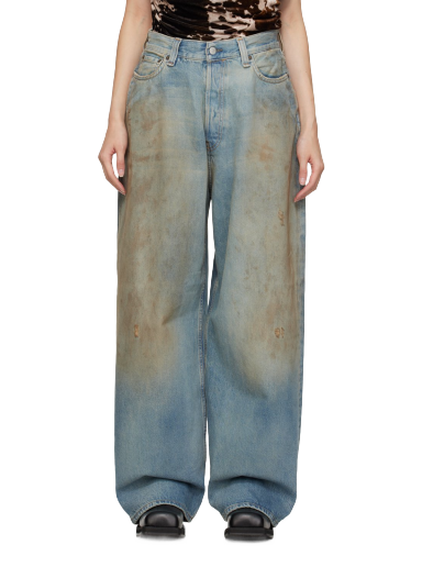 Kavbojke Acne Studios Super Baggy Fit Modra | C00054-