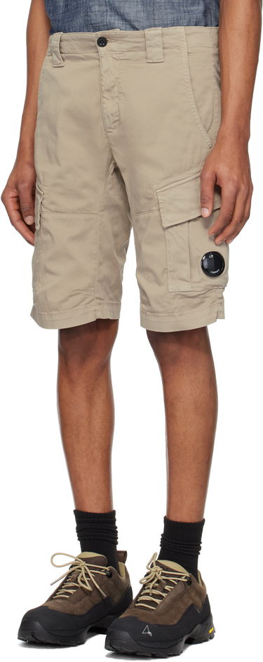 Kratke hlače C.P. Company C.P. Company Stretch Sateen Cargo Shorts Bež | 18CMBE116A005694G, 3